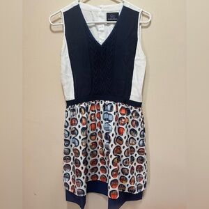 Plains & Prints Unique Printed Dress